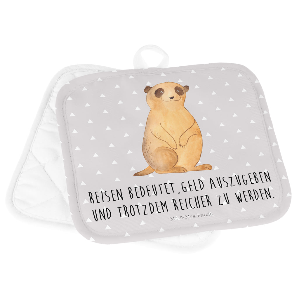 2er Set Topflappen  Erdmännchen Topflappen, Topfuntersetzer, Ofenhandschuh, Topflappen Set, Topflappen lustig, Topflappen mit Spruch, Afrika, Wildtiere, Erdmännchen, Reisen, Spruch, Weltreise, Afrikareise, Roadtrip, Traveling