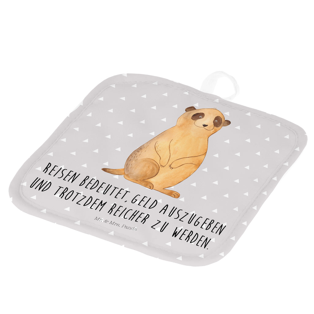 2er Set Topflappen  Erdmännchen Topflappen, Topfuntersetzer, Ofenhandschuh, Topflappen Set, Topflappen lustig, Topflappen mit Spruch, Afrika, Wildtiere, Erdmännchen, Reisen, Spruch, Weltreise, Afrikareise, Roadtrip, Traveling