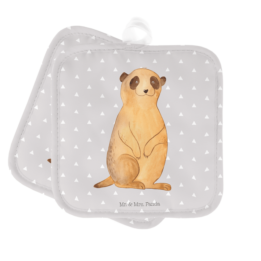 2er Set Topflappen  Erdmännchen Topflappen, Topfuntersetzer, Ofenhandschuh, Topflappen Set, Topflappen lustig, Topflappen mit Spruch, Afrika, Wildtiere, Erdmännchen, Reisen, Spruch, Weltreise, Afrikareise, Roadtrip, Traveling