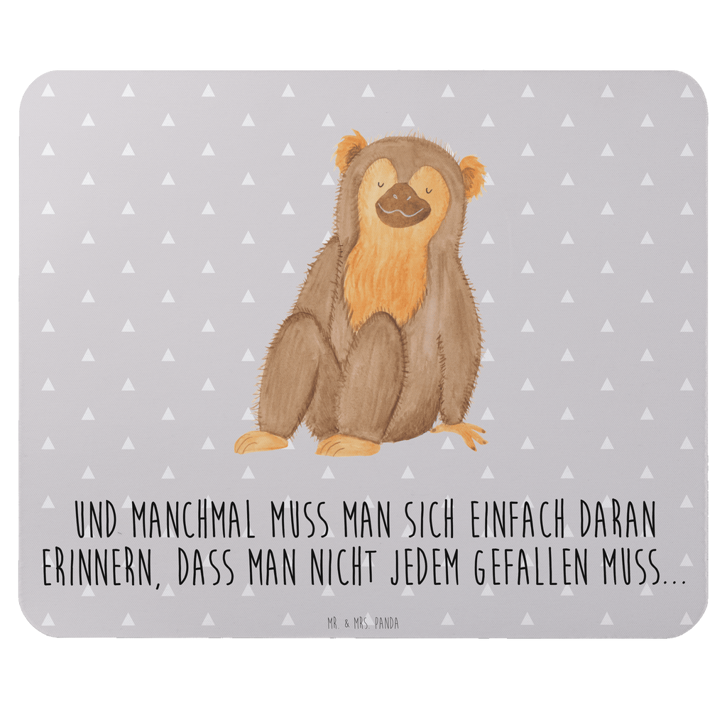 Mauspad Affe Mousepad, Computer zubehör, Büroausstattung, PC Zubehör, Arbeitszimmer, Mauspad, Einzigartiges Mauspad, Designer Mauspad, Afrika, Wildtiere, Affe, Äffchen, Affen, Selbstliebe, Respekt, Motivation, Selbstachtung, Liebe, Selbstbewusstsein, Selfcare