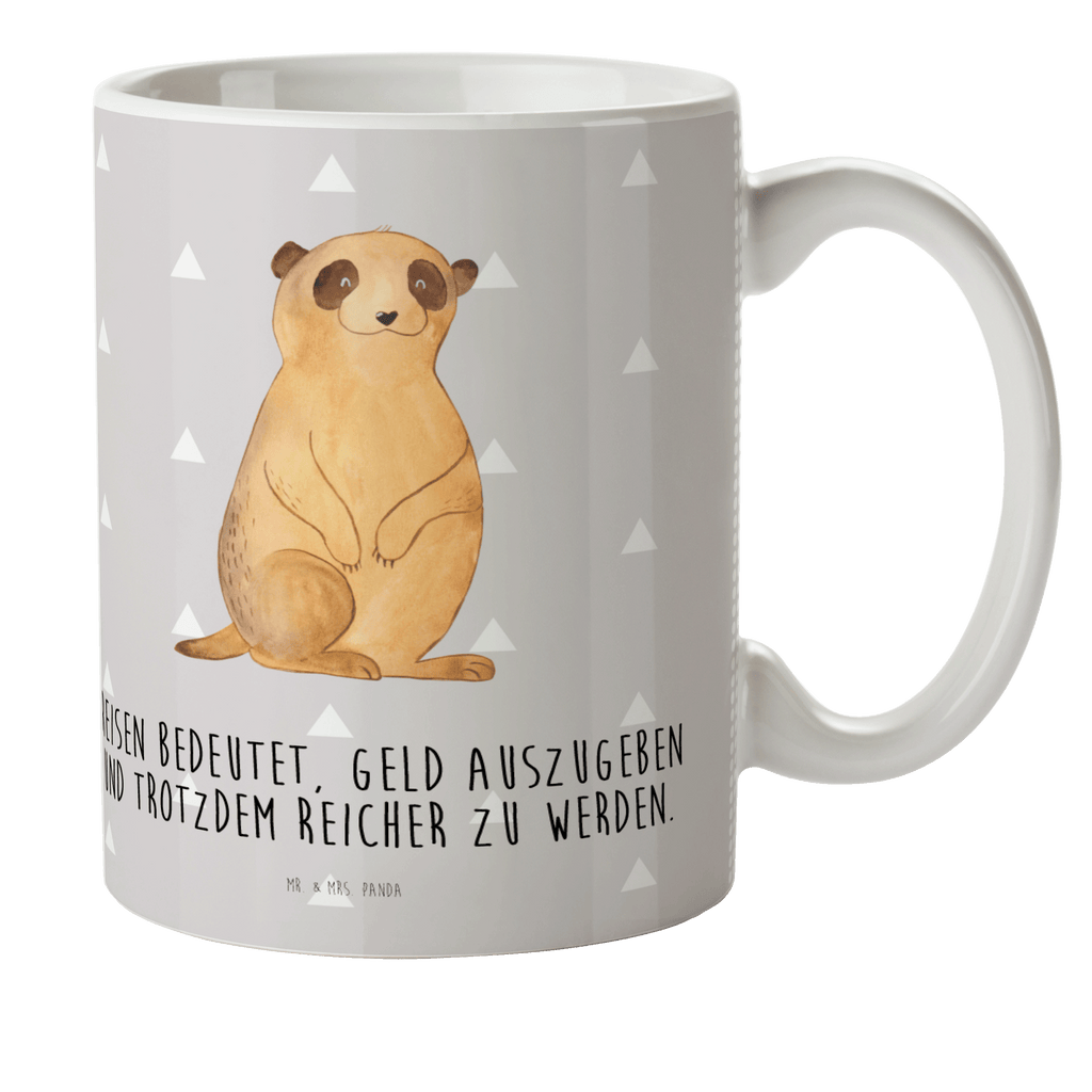 Kindertasse Erdmännchen Kunststoff Tasse, Kindergarten, Tasse, Trinkbecher, Camping Becher, Kaffeetasse, Kunststoffbecher, Kindergartenbecher, Outdoorgeschirr, Kunststoffgeschirr, Reisebecher, Reisetasse, Kinderbecher, Afrika, Wildtiere, Erdmännchen, Reisen, Spruch, Weltreise, Afrikareise, Roadtrip, Traveling