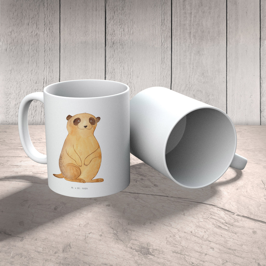 Kindertasse Erdmännchen Kunststoff Tasse, Kindergarten, Tasse, Trinkbecher, Camping Becher, Kaffeetasse, Kunststoffbecher, Kindergartenbecher, Outdoorgeschirr, Kunststoffgeschirr, Reisebecher, Reisetasse, Kinderbecher, Afrika, Wildtiere, Erdmännchen, Reisen, Spruch, Weltreise, Afrikareise, Roadtrip, Traveling