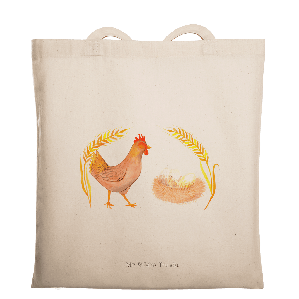 Tragetasche Huhn stolz Beuteltasche, Beutel, Einkaufstasche, Jutebeutel, Stoffbeutel, Bauernhof, Hoftiere, Landwirt, Landwirtin, Hahn, Henne, Hühner, Eier, Hof, Landleben, Motivation, Geburt, Magie, Spruch, Schwangerschaft