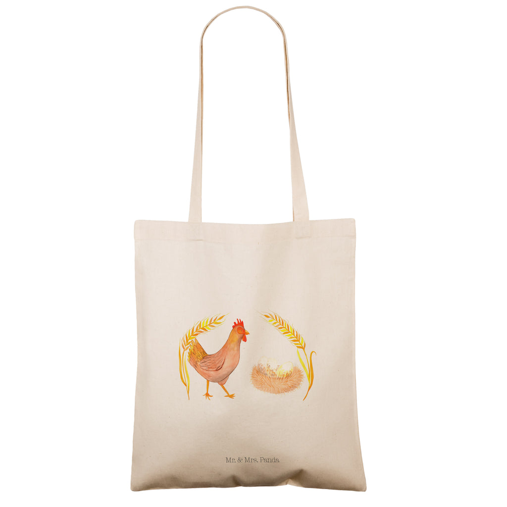 Tragetasche Huhn stolz Beuteltasche, Beutel, Einkaufstasche, Jutebeutel, Stoffbeutel, Bauernhof, Hoftiere, Landwirt, Landwirtin, Hahn, Henne, Hühner, Eier, Hof, Landleben, Motivation, Geburt, Magie, Spruch, Schwangerschaft