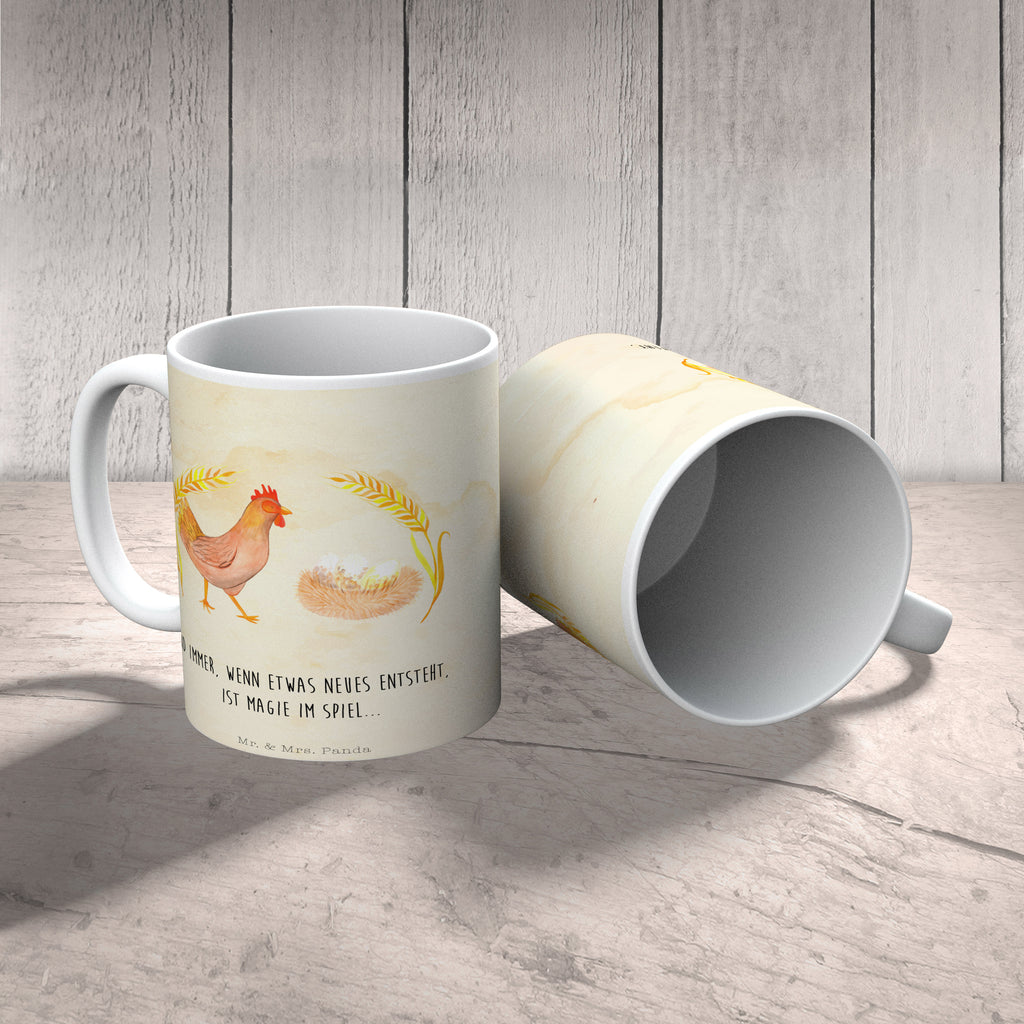 Tasse Huhn stolz Hahn, Henne, Hühner, Eier, Bauernhof, Hof, Landleben, Motivation, Geburt, Magie, Spruch, Schwangerschaft Becher, Kaffeetasse, Kaffeebecher, Tee, Frühstück, Büro  Bauernhof, Hoftiere, Landwirt, Landwirtin