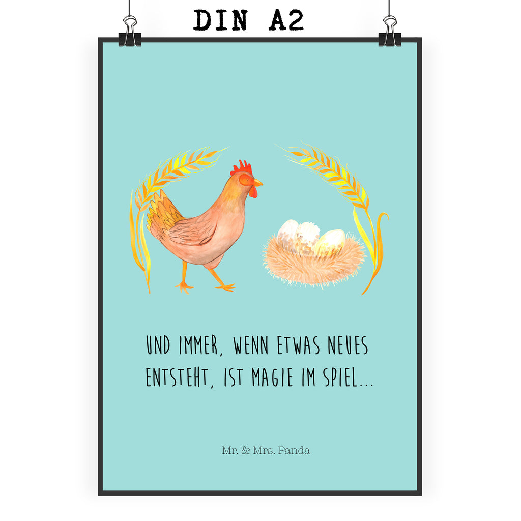 Poster Huhn stolz Poster, Wandposter, Bild, Wanddeko, Küchenposter, Kinderposter, Wanddeko Bild, Raumdekoration, Wanddekoration, Handgemaltes Poster, Mr. & Mrs. Panda Poster, Designposter, Kunstdruck, Posterdruck, Bauernhof, Hoftiere, Landwirt, Landwirtin, Hahn, Henne, Hühner, Eier, Hof, Landleben, Motivation, Geburt, Magie, Spruch, Schwangerschaft