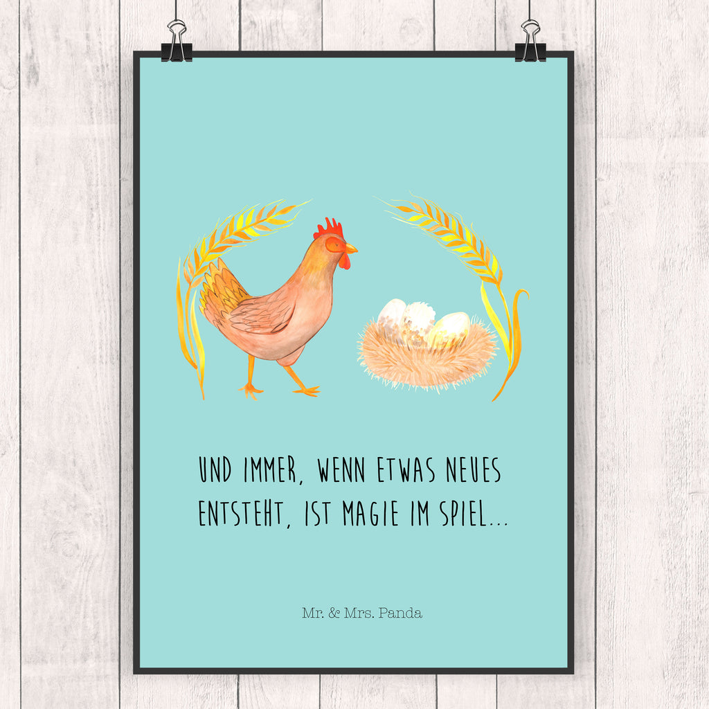 Poster Huhn stolz Poster, Wandposter, Bild, Wanddeko, Küchenposter, Kinderposter, Wanddeko Bild, Raumdekoration, Wanddekoration, Handgemaltes Poster, Mr. & Mrs. Panda Poster, Designposter, Kunstdruck, Posterdruck, Bauernhof, Hoftiere, Landwirt, Landwirtin, Hahn, Henne, Hühner, Eier, Hof, Landleben, Motivation, Geburt, Magie, Spruch, Schwangerschaft