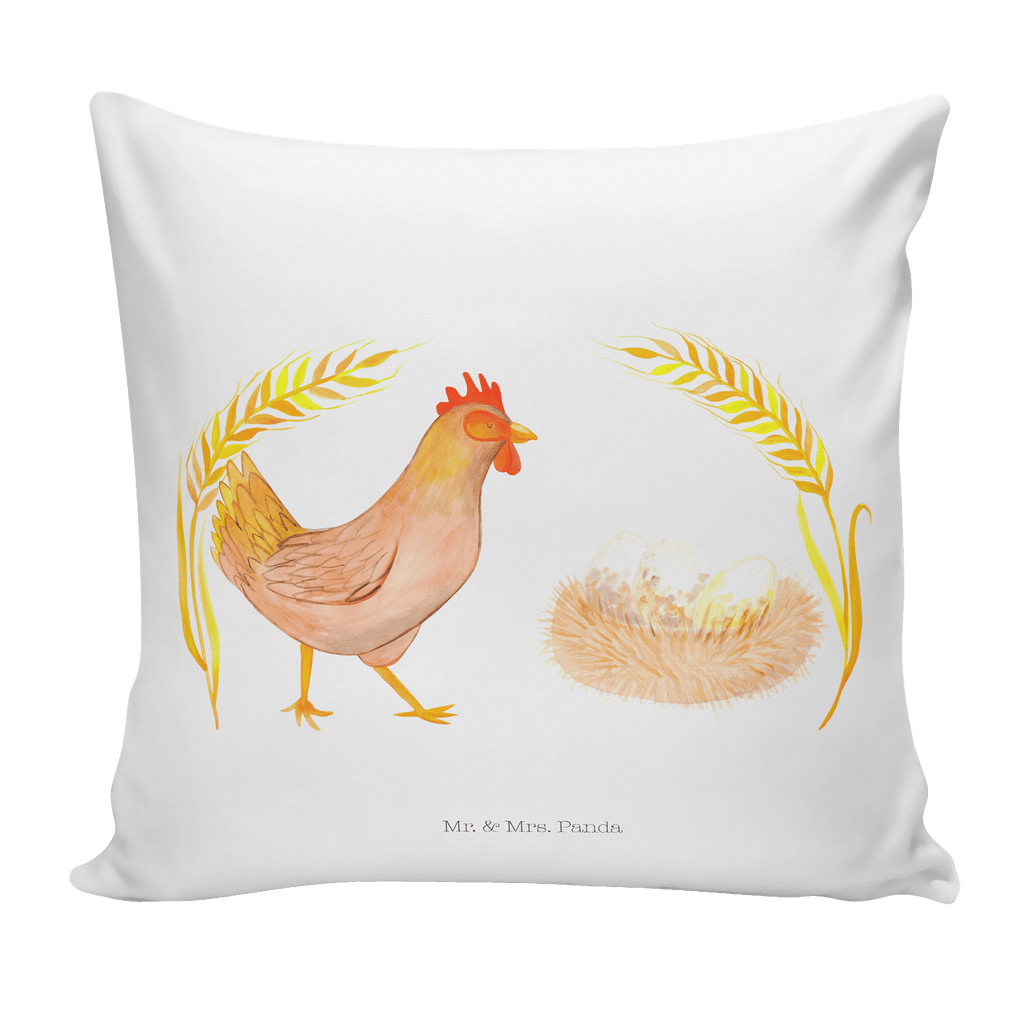 40x40 Kissen Huhn stolz Kissenhülle, Kopfkissen, Sofakissen, Dekokissen, Motivkissen, Bauernhof, Hoftiere, Landwirt, Landwirtin, Hahn, Henne, Hühner, Eier, Hof, Landleben, Motivation, Geburt, Magie, Spruch, Schwangerschaft