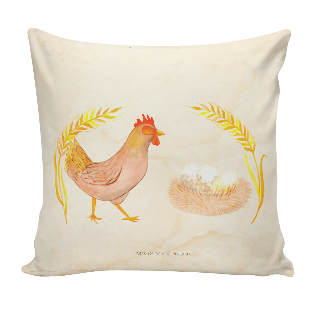 40x40 Kissen Huhn stolz Kissenhülle, Kopfkissen, Sofakissen, Dekokissen, Motivkissen, Bauernhof, Hoftiere, Landwirt, Landwirtin, Hahn, Henne, Hühner, Eier, Hof, Landleben, Motivation, Geburt, Magie, Spruch, Schwangerschaft