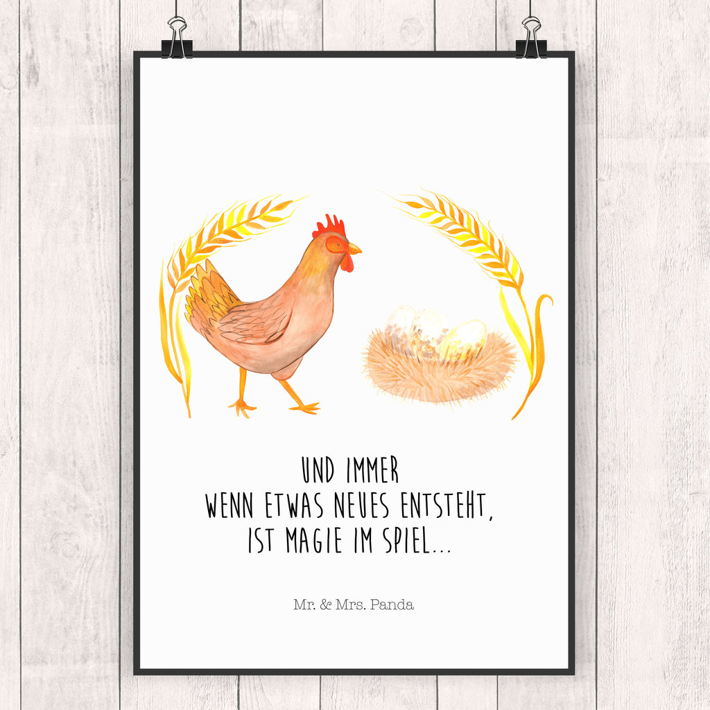 Poster Huhn stolz Poster, Wandposter, Bild, Wanddeko, Küchenposter, Kinderposter, Wanddeko Bild, Raumdekoration, Wanddekoration, Handgemaltes Poster, Mr. & Mrs. Panda Poster, Designposter, Kunstdruck, Posterdruck, Bauernhof, Hoftiere, Landwirt, Landwirtin, Hahn, Henne, Hühner, Eier, Hof, Landleben, Motivation, Geburt, Magie, Spruch, Schwangerschaft