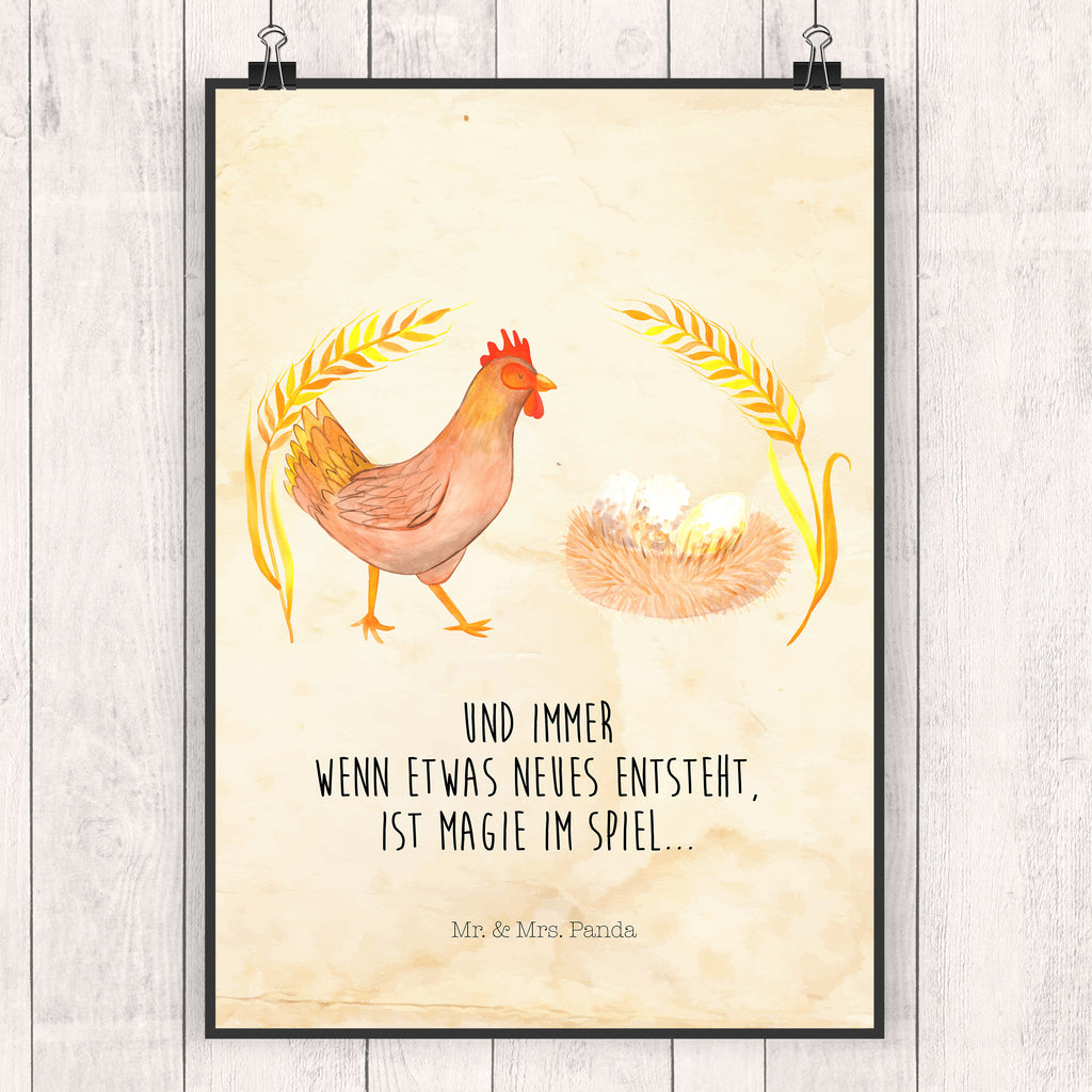 Poster Huhn stolz Poster, Wandposter, Bild, Wanddeko, Küchenposter, Kinderposter, Wanddeko Bild, Raumdekoration, Wanddekoration, Handgemaltes Poster, Mr. & Mrs. Panda Poster, Designposter, Kunstdruck, Posterdruck, Bauernhof, Hoftiere, Landwirt, Landwirtin, Hahn, Henne, Hühner, Eier, Hof, Landleben, Motivation, Geburt, Magie, Spruch, Schwangerschaft