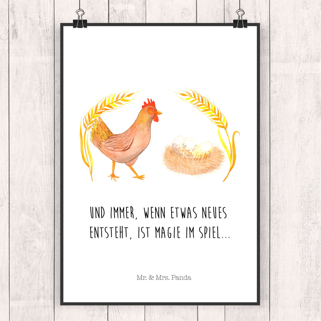 Poster Huhn stolz Poster, Wandposter, Bild, Wanddeko, Küchenposter, Kinderposter, Wanddeko Bild, Raumdekoration, Wanddekoration, Handgemaltes Poster, Mr. & Mrs. Panda Poster, Designposter, Kunstdruck, Posterdruck, Bauernhof, Hoftiere, Landwirt, Landwirtin, Hahn, Henne, Hühner, Eier, Hof, Landleben, Motivation, Geburt, Magie, Spruch, Schwangerschaft
