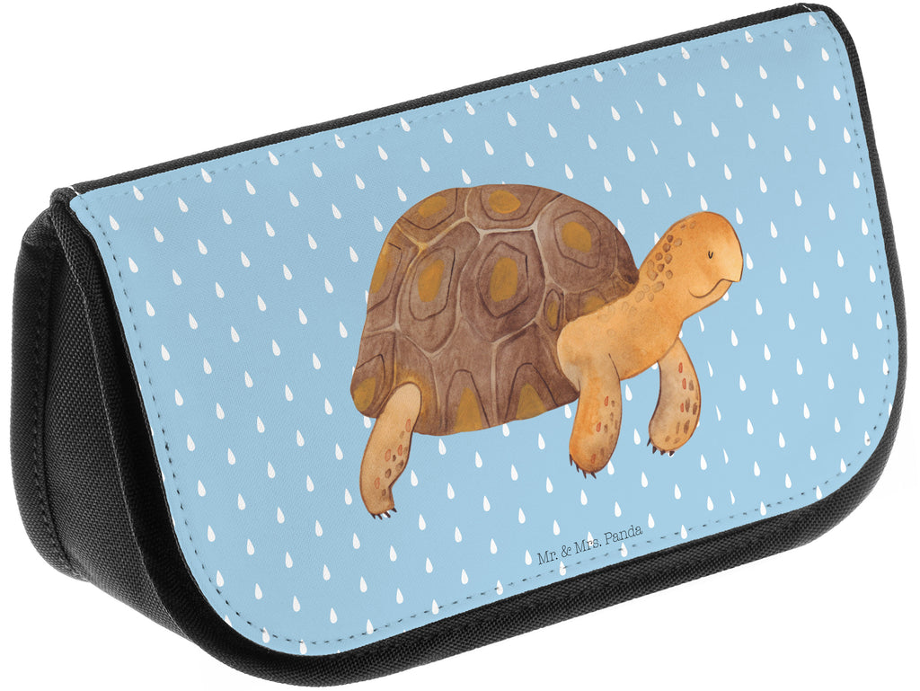 Kosmetiktasche Schildkröte marschiert Kosmetikbeutel, Kulturtasche, Kulturbeutel, Schminktasche, Make-Up Tasche, Meerestiere, Meer, Urlaub, Schildkröte, Schildkröten, get lost, Abenteuer, Reiselust, Inspiration, Neustart, Motivation, Lieblingsmensch