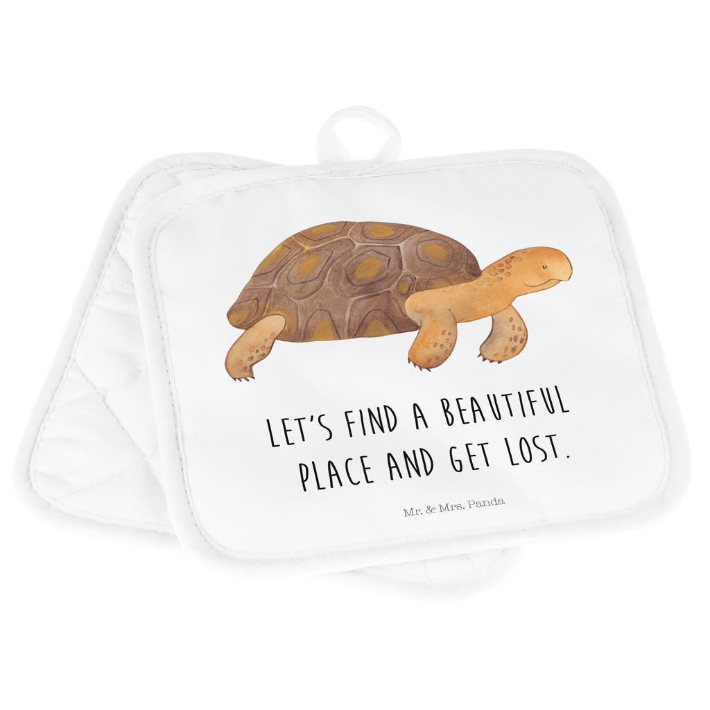 2er Set Topflappen  Schildkröte marschiert Topflappen, Topfuntersetzer, Ofenhandschuh, Topflappen Set, Topflappen lustig, Topflappen mit Spruch, Meerestiere, Meer, Urlaub, Schildkröte, Schildkröten, get lost, Abenteuer, Reiselust, Inspiration, Neustart, Motivation, Lieblingsmensch
