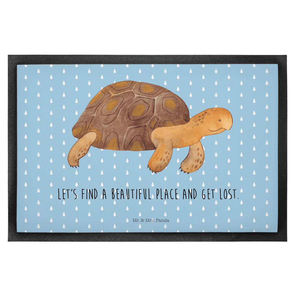 Fußmatte Schildkröte marschiert Schildkröte, Schildkröten, get lost, Abenteuer, Reiselust, Inspiration, Neustart, Motivation, Lieblingsmensch	 Türvorleger, Schmutzmatte, Fußabtreter, Matte, Schmutzfänger, Fußabstreifer, Schmutzfangmatte, Türmatte, Motivfußmatte,  Haustürmatte, Vorleger  Meerestiere, Meer, Urlaub