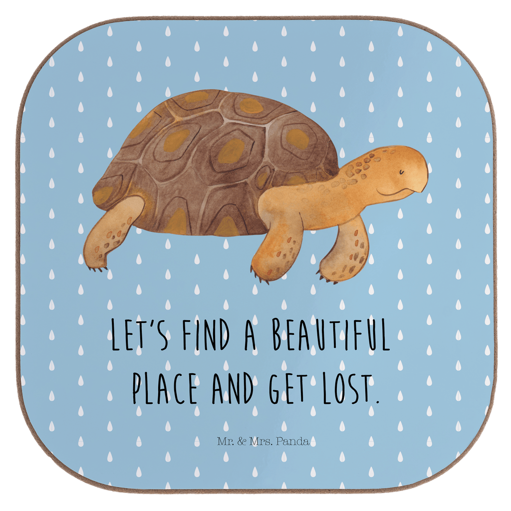 Quadratische Untersetzer Schildkröte marschiert Bierdeckel, Glasuntersetzer, Untersetzer Gläser, Getränkeuntersetzer, Meerestiere, Meer, Urlaub, Schildkröte, Schildkröten, get lost, Abenteuer, Reiselust, Inspiration, Neustart, Motivation, Lieblingsmensch