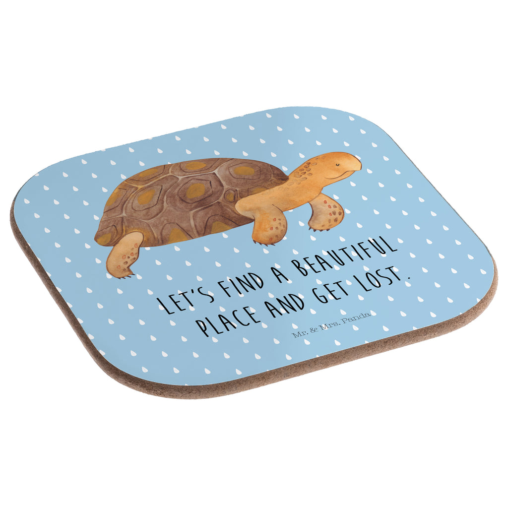 Quadratische Untersetzer Schildkröte marschiert Bierdeckel, Glasuntersetzer, Untersetzer Gläser, Getränkeuntersetzer, Meerestiere, Meer, Urlaub, Schildkröte, Schildkröten, get lost, Abenteuer, Reiselust, Inspiration, Neustart, Motivation, Lieblingsmensch