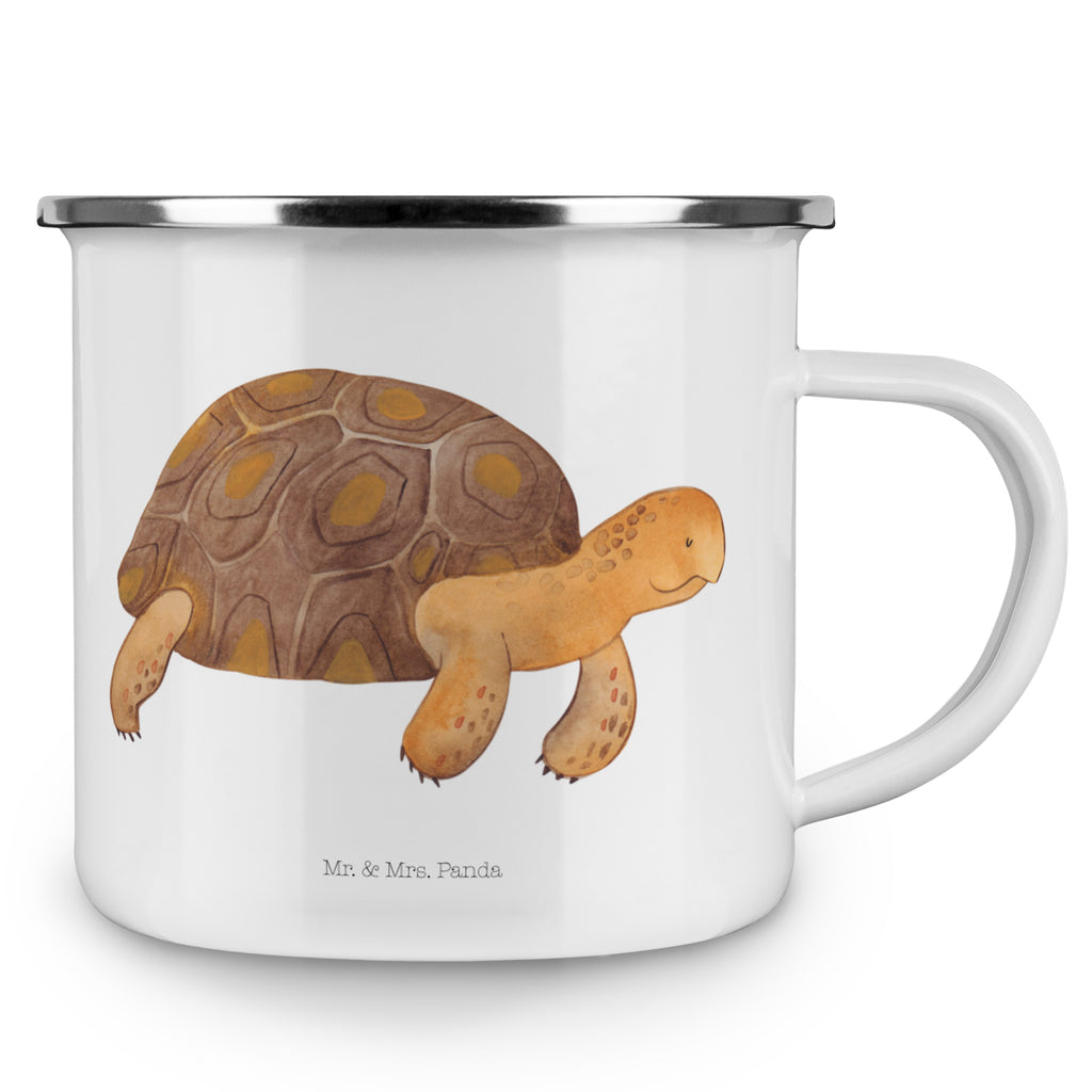 Camping Emaille Tasse Schildkröte marschiert Campingtasse, Trinkbecher, Metalltasse, Outdoor Tasse, Emaille Trinkbecher, Blechtasse Outdoor, Emaille Campingbecher, Edelstahl Trinkbecher, Metalltasse für Camping, Kaffee Blechtasse, Camping Tasse Metall, Meerestiere, Meer, Urlaub, Schildkröte, Schildkröten, get lost, Abenteuer, Reiselust, Inspiration, Neustart, Motivation, Lieblingsmensch