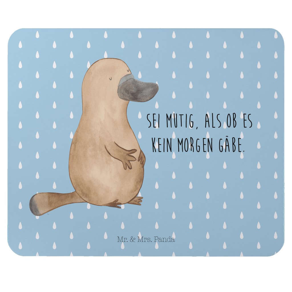 Mauspad Schnabeltier mutig Mousepad, Computer zubehör, Büroausstattung, PC Zubehör, Arbeitszimmer, Mauspad, Einzigartiges Mauspad, Designer Mauspad, Meerestiere, Meer, Urlaub, Schnabeltier, Mut, mutig, Lebensweisheit, Schnabeltiere, Motivation, Training, Büro, Arbeit, Neuanfang, Neustart, Weltreise, Raodtrip