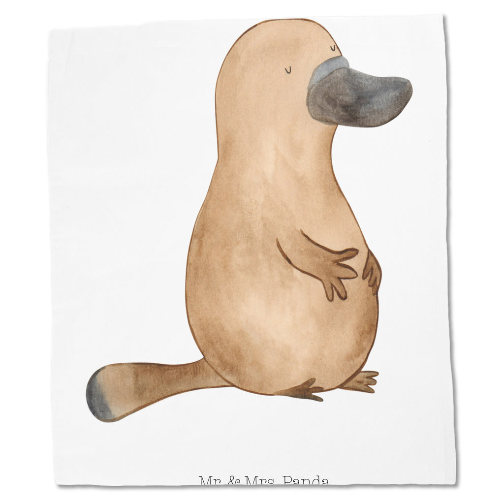 Tragetasche Schnabeltier mutig Beuteltasche, Beutel, Einkaufstasche, Jutebeutel, Stoffbeutel, Meerestiere, Meer, Urlaub, Schnabeltier, Mut, mutig, Lebensweisheit, Schnabeltiere, Motivation, Training, Büro, Arbeit, Neuanfang, Neustart, Weltreise, Raodtrip