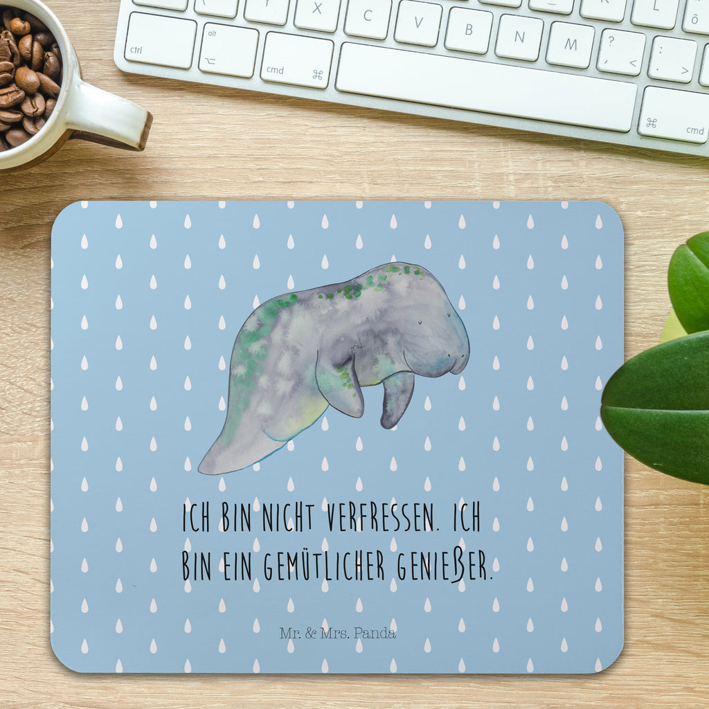 Mauspad Seekuh chillt Mousepad, Computer zubehör, Büroausstattung, PC Zubehör, Arbeitszimmer, Mauspad, Einzigartiges Mauspad, Designer Mauspad, Meerestiere, Meer, Urlaub, Seekuh, Seekühe, Diät, Abnehmen, Zucker, Diätwahn, Essen, Süßigkeiten