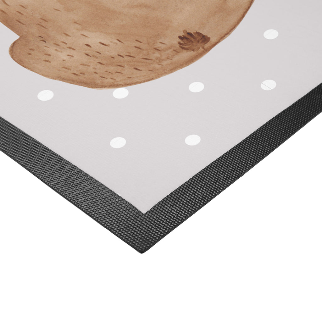 Fußmatte Bär Schulterblick Bär, Selbstachtung, Weltansicht, Motivation, Bären, Bärenliebe, Weisheit  Türvorleger, Schmutzmatte, Fußabtreter, Matte, Schmutzfänger, Fußabstreifer, Schmutzfangmatte, Türmatte, Motivfußmatte,  Haustürmatte, Vorleger  Bär, Teddy, Teddybär