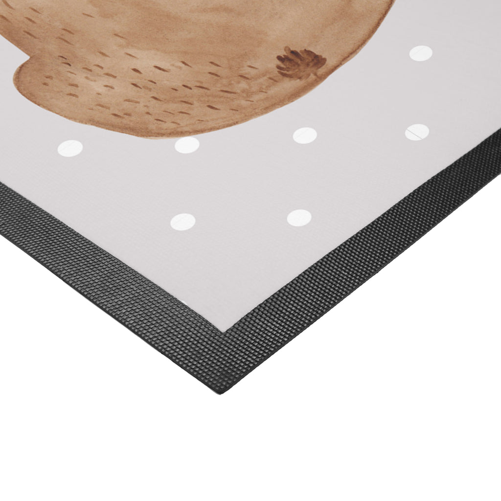 Fußmatte Bär Schulterblick Bär, Selbstachtung, Weltansicht, Motivation, Bären, Bärenliebe, Weisheit  Türvorleger, Schmutzmatte, Fußabtreter, Matte, Schmutzfänger, Fußabstreifer, Schmutzfangmatte, Türmatte, Motivfußmatte,  Haustürmatte, Vorleger  Bär, Teddy, Teddybär