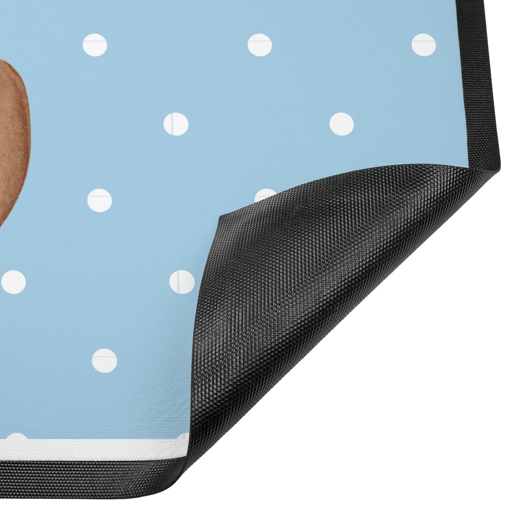 Fußmatte Bär Schulterblick Bär, Selbstachtung, Weltansicht, Motivation, Bären, Bärenliebe, Weisheit  Türvorleger, Schmutzmatte, Fußabtreter, Matte, Schmutzfänger, Fußabstreifer, Schmutzfangmatte, Türmatte, Motivfußmatte,  Haustürmatte, Vorleger  Bär, Teddy, Teddybär