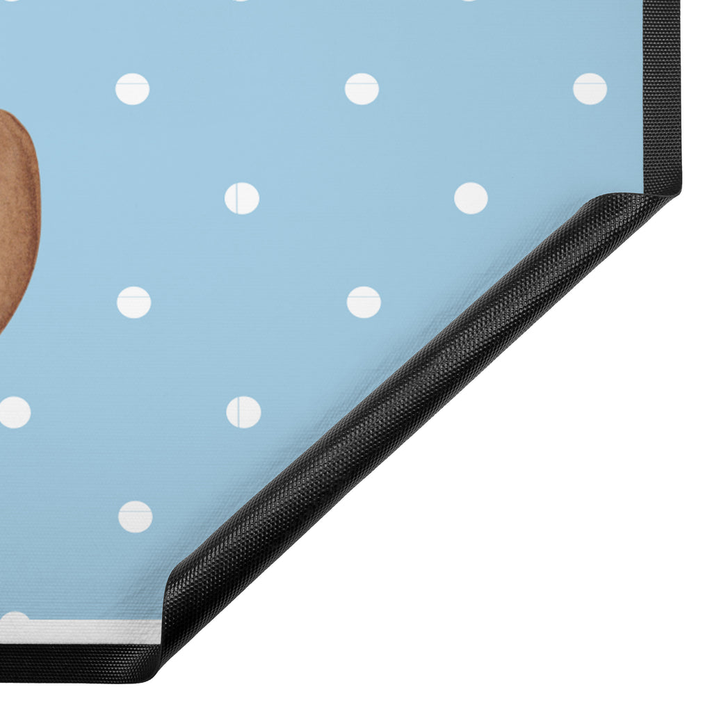 Fußmatte Bär Schulterblick Bär, Selbstachtung, Weltansicht, Motivation, Bären, Bärenliebe, Weisheit  Türvorleger, Schmutzmatte, Fußabtreter, Matte, Schmutzfänger, Fußabstreifer, Schmutzfangmatte, Türmatte, Motivfußmatte,  Haustürmatte, Vorleger  Bär, Teddy, Teddybär