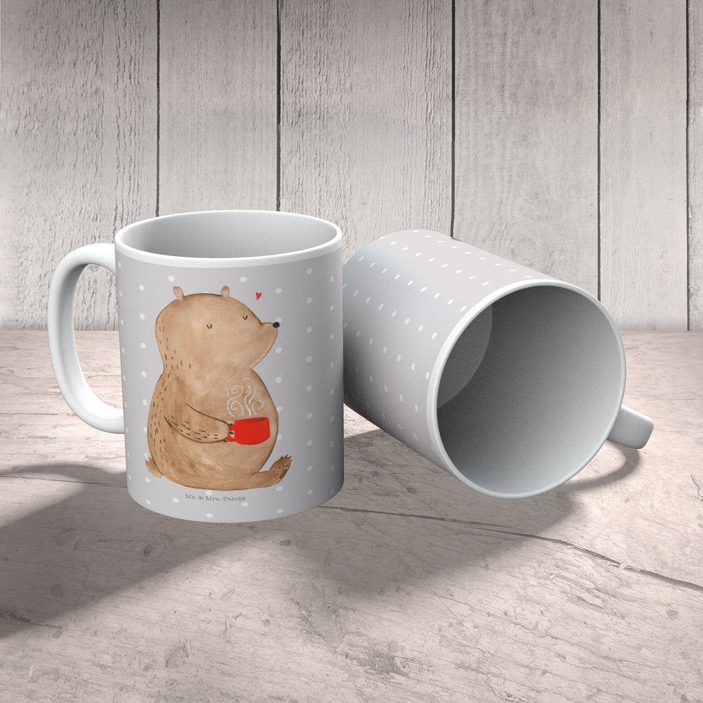 Kindertasse Bär Kaffee Kunststoff Tasse, Kindergarten, Tasse, Trinkbecher, Camping Becher, Kaffeetasse, Kunststoffbecher, Kindergartenbecher, Outdoorgeschirr, Kunststoffgeschirr, Reisebecher, Reisetasse, Kinderbecher, Bär, Teddy, Teddybär, Kaffee, Coffee, Bären, guten Morgen, Morgenroutine, Welt erobern, Welt retten, Motivation
