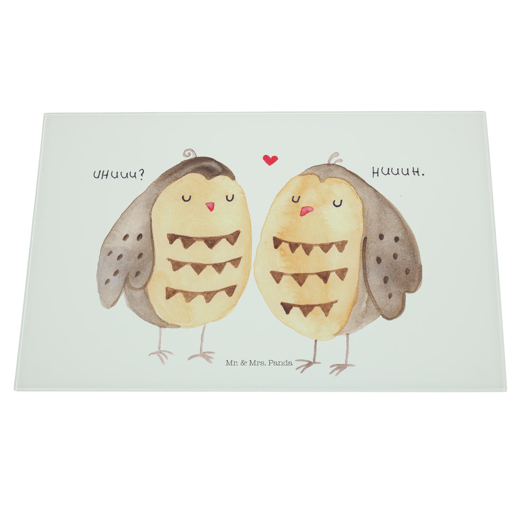 XL Glas Schneidbrett Eule Liebe Glasschneidebrett, Schneidebrett, Frühstücksbrett, Küche, Eule, Eule Deko, Liebe, Hochzeit Spruch, Owl, All you need is love, Liebe Spruch, Freundin Geschenk, Freund, Wortspiel lustig