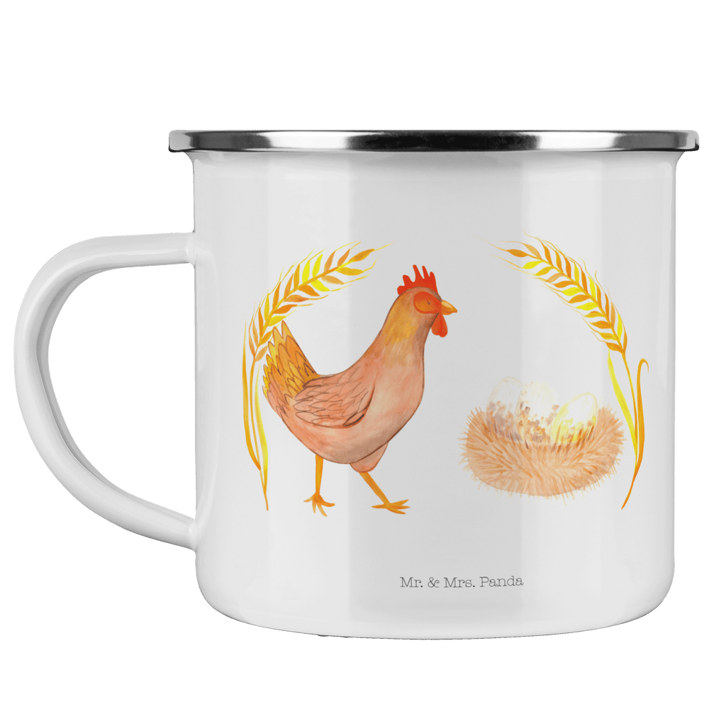 Camping Emaille Tasse Huhn stolz Campingtasse, Trinkbecher, Metalltasse, Outdoor Tasse, Emaille Trinkbecher, Blechtasse Outdoor, Emaille Campingbecher, Edelstahl Trinkbecher, Metalltasse für Camping, Kaffee Blechtasse, Camping Tasse Metall, Bauernhof, Hoftiere, Landwirt, Landwirtin, Hahn, Henne, Hühner, Eier, Hof, Landleben, Motivation, Geburt, Magie, Spruch, Schwangerschaft