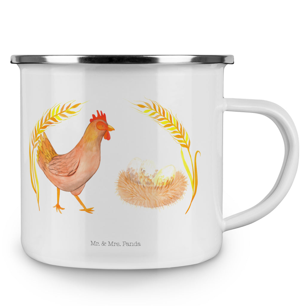 Camping Emaille Tasse Huhn stolz Campingtasse, Trinkbecher, Metalltasse, Outdoor Tasse, Emaille Trinkbecher, Blechtasse Outdoor, Emaille Campingbecher, Edelstahl Trinkbecher, Metalltasse für Camping, Kaffee Blechtasse, Camping Tasse Metall, Bauernhof, Hoftiere, Landwirt, Landwirtin, Hahn, Henne, Hühner, Eier, Hof, Landleben, Motivation, Geburt, Magie, Spruch, Schwangerschaft