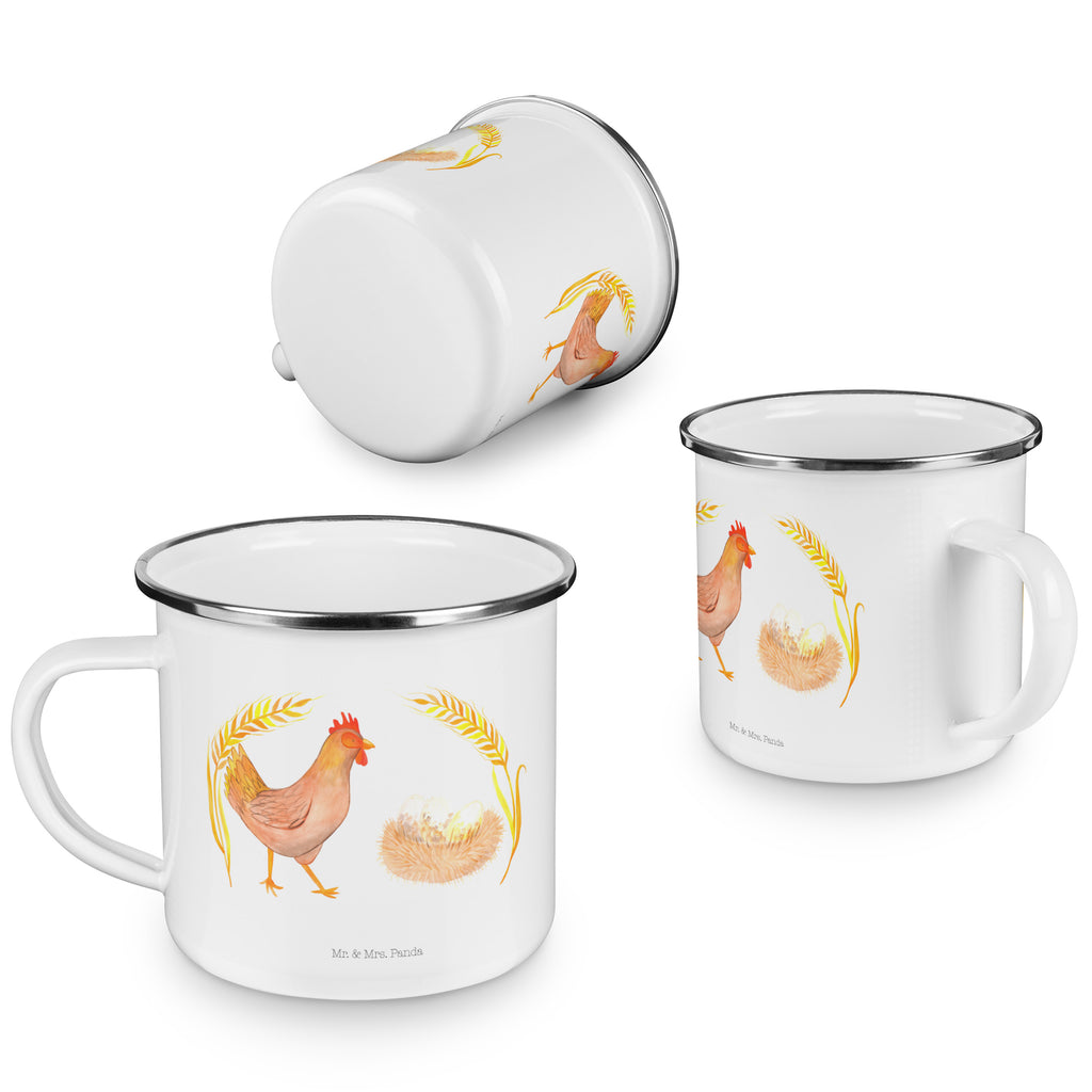 Camping Emaille Tasse Huhn stolz Campingtasse, Trinkbecher, Metalltasse, Outdoor Tasse, Emaille Trinkbecher, Blechtasse Outdoor, Emaille Campingbecher, Edelstahl Trinkbecher, Metalltasse für Camping, Kaffee Blechtasse, Camping Tasse Metall, Bauernhof, Hoftiere, Landwirt, Landwirtin, Hahn, Henne, Hühner, Eier, Hof, Landleben, Motivation, Geburt, Magie, Spruch, Schwangerschaft