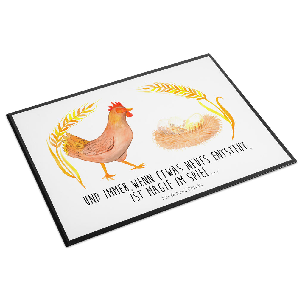 Schreibtischunterlage Huhn stolz Schreibunterlage, Schreibtischauflage, Bürobedarf, Büroartikel, Schreibwaren, Schreibtisch Unterlagen, Schreibtischunterlage Groß, Bauernhof, Hoftiere, Landwirt, Landwirtin, Hahn, Henne, Hühner, Eier, Hof, Landleben, Motivation, Geburt, Magie, Spruch, Schwangerschaft