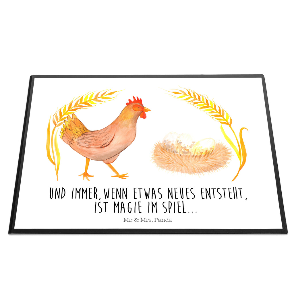 Schreibtischunterlage Huhn stolz Schreibunterlage, Schreibtischauflage, Bürobedarf, Büroartikel, Schreibwaren, Schreibtisch Unterlagen, Schreibtischunterlage Groß, Bauernhof, Hoftiere, Landwirt, Landwirtin, Hahn, Henne, Hühner, Eier, Hof, Landleben, Motivation, Geburt, Magie, Spruch, Schwangerschaft