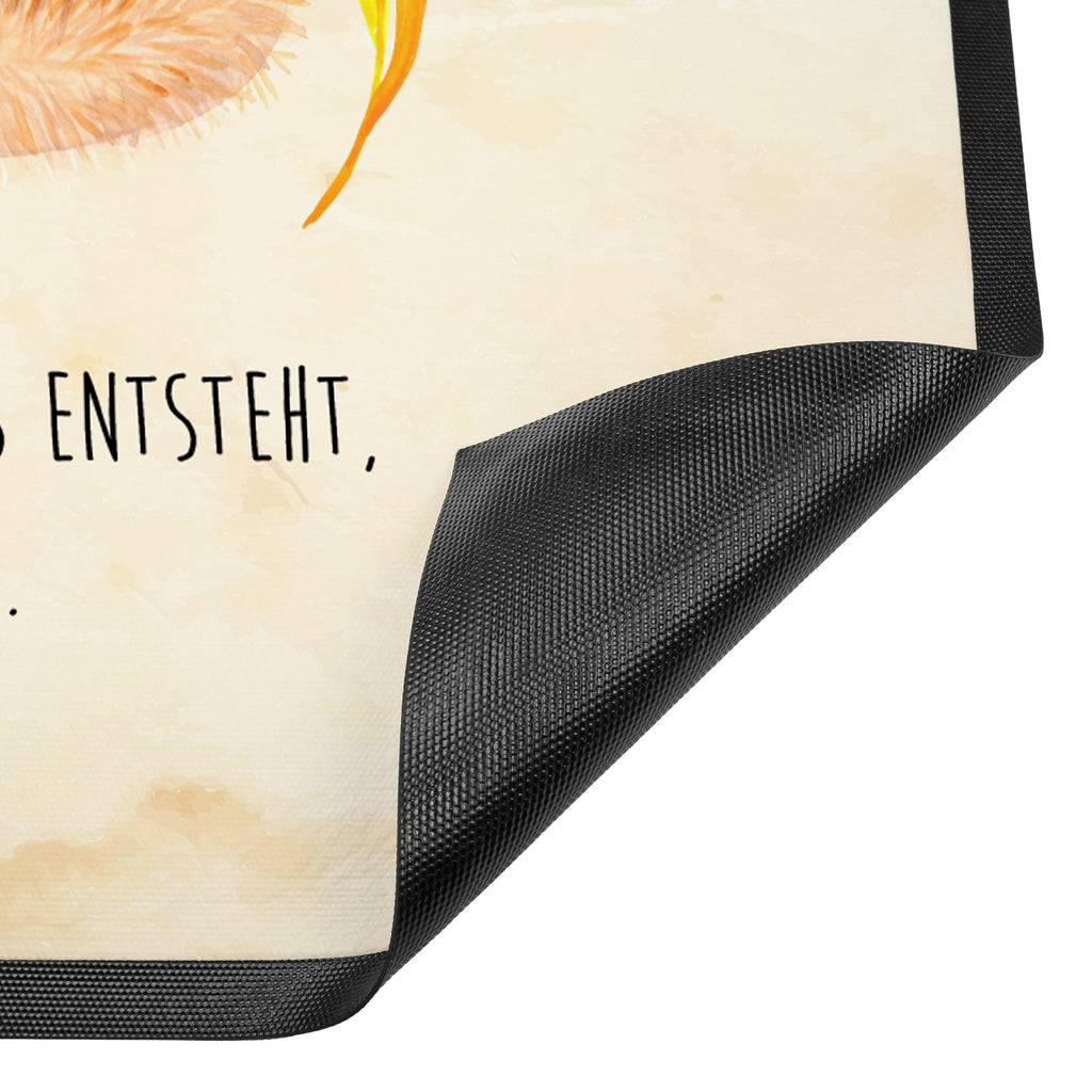 Fußmatte Huhn stolz Hahn, Henne, Hühner, Eier, Bauernhof, Hof, Landleben, Motivation, Geburt, Magie, Spruch, Schwangerschaft Türvorleger, Schmutzmatte, Fußabtreter, Matte, Schmutzfänger, Fußabstreifer, Schmutzfangmatte, Türmatte, Motivfußmatte,  Haustürmatte, Vorleger  Bauernhof, Hoftiere, Landwirt, Landwirtin