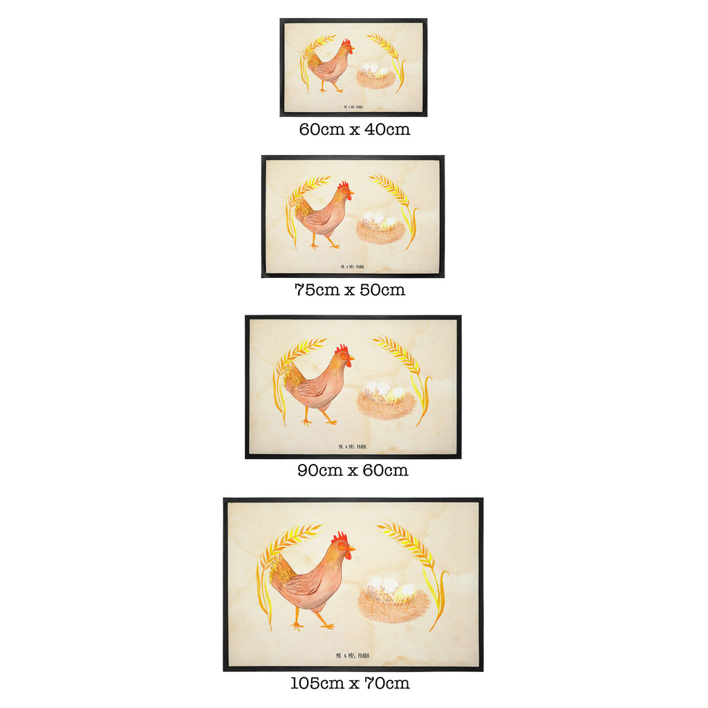 Fußmatte Huhn stolz Hahn, Henne, Hühner, Eier, Bauernhof, Hof, Landleben, Motivation, Geburt, Magie, Spruch, Schwangerschaft Türvorleger, Schmutzmatte, Fußabtreter, Matte, Schmutzfänger, Fußabstreifer, Schmutzfangmatte, Türmatte, Motivfußmatte,  Haustürmatte, Vorleger  Bauernhof, Hoftiere, Landwirt, Landwirtin