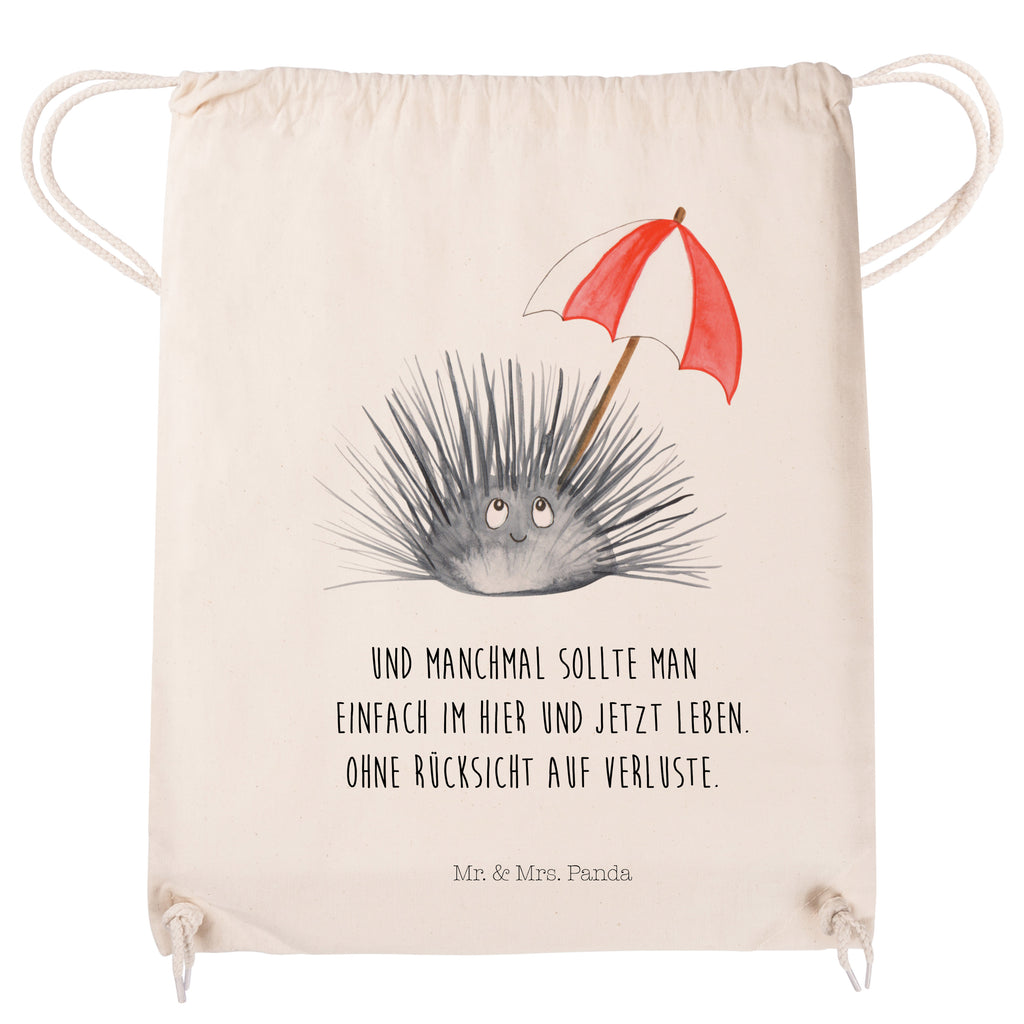 Sportbeutel Seeigel Turnbeutel, Beutel, Sporttasche, Tasche, Stoffbeutel, Meerestiere, Meer, Urlaub, Seeigel, Achtsamkeit, Selbstakzeptanz, Selbstliebe, Hier und Jetzt, Leben, Lebe