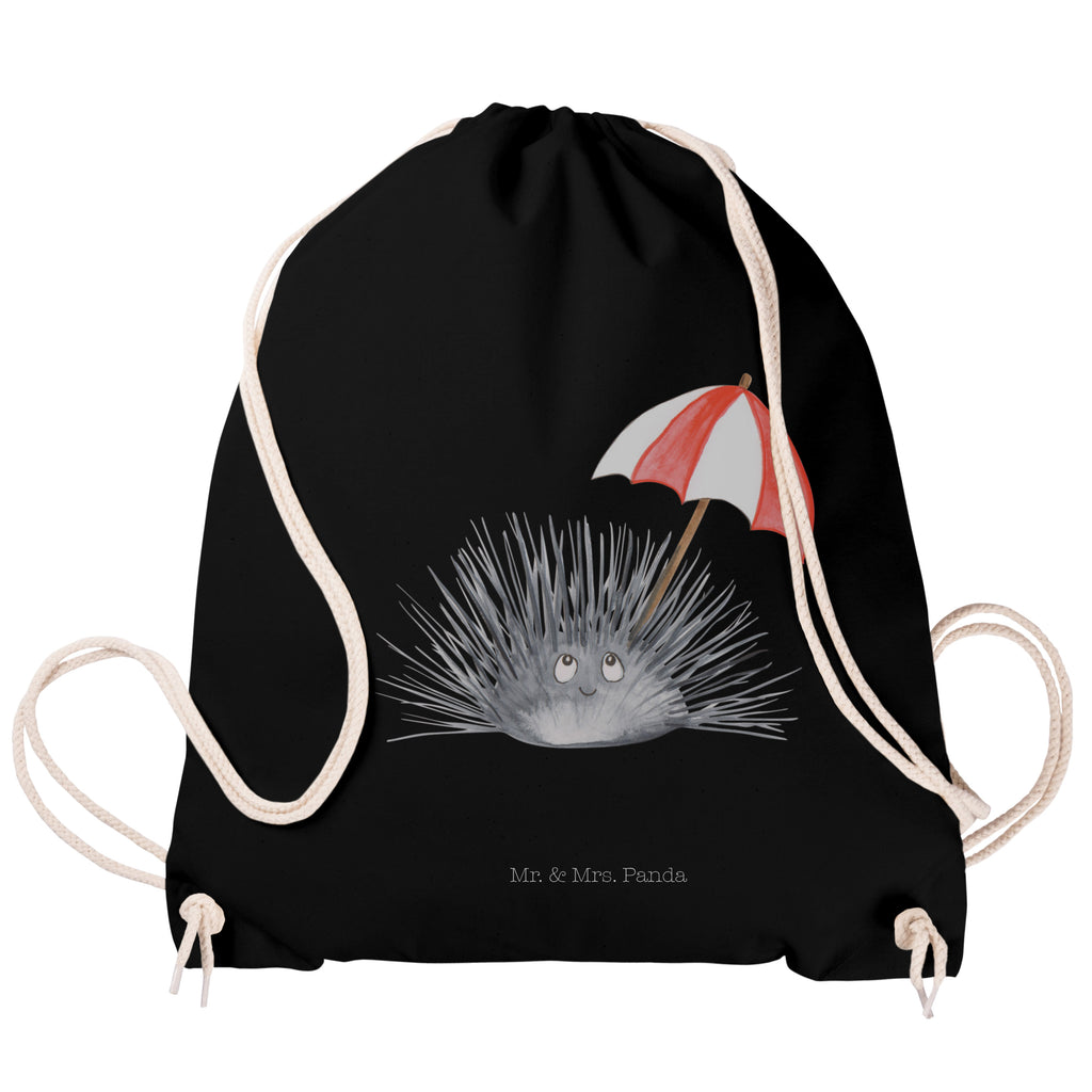 Sportbeutel Seeigel Turnbeutel, Beutel, Sporttasche, Tasche, Stoffbeutel, Meerestiere, Meer, Urlaub, Seeigel, Achtsamkeit, Selbstakzeptanz, Selbstliebe, Hier und Jetzt, Leben, Lebe