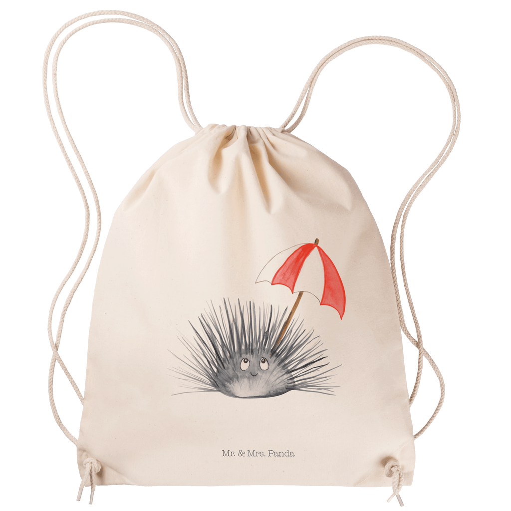 Sportbeutel Seeigel Turnbeutel, Beutel, Sporttasche, Tasche, Stoffbeutel, Meerestiere, Meer, Urlaub, Seeigel, Achtsamkeit, Selbstakzeptanz, Selbstliebe, Hier und Jetzt, Leben, Lebe