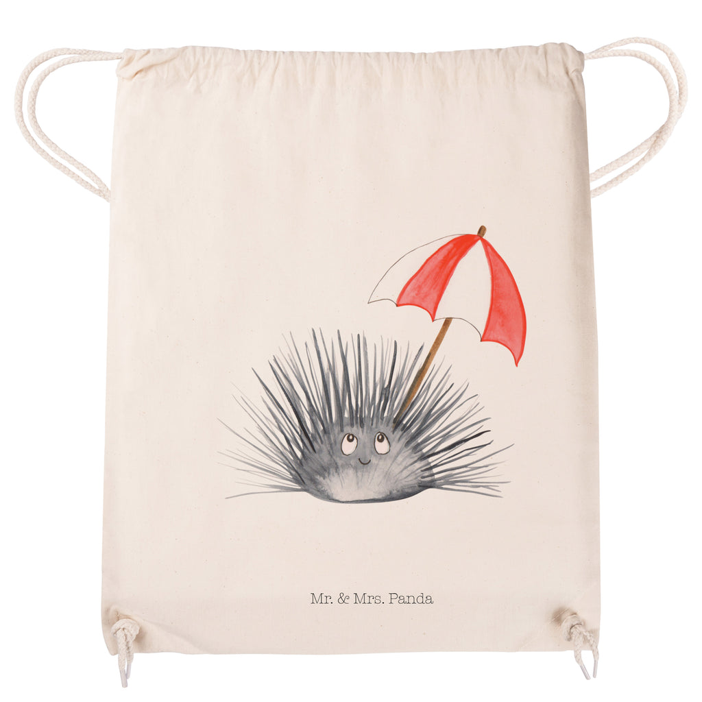 Sportbeutel Seeigel Turnbeutel, Beutel, Sporttasche, Tasche, Stoffbeutel, Meerestiere, Meer, Urlaub, Seeigel, Achtsamkeit, Selbstakzeptanz, Selbstliebe, Hier und Jetzt, Leben, Lebe