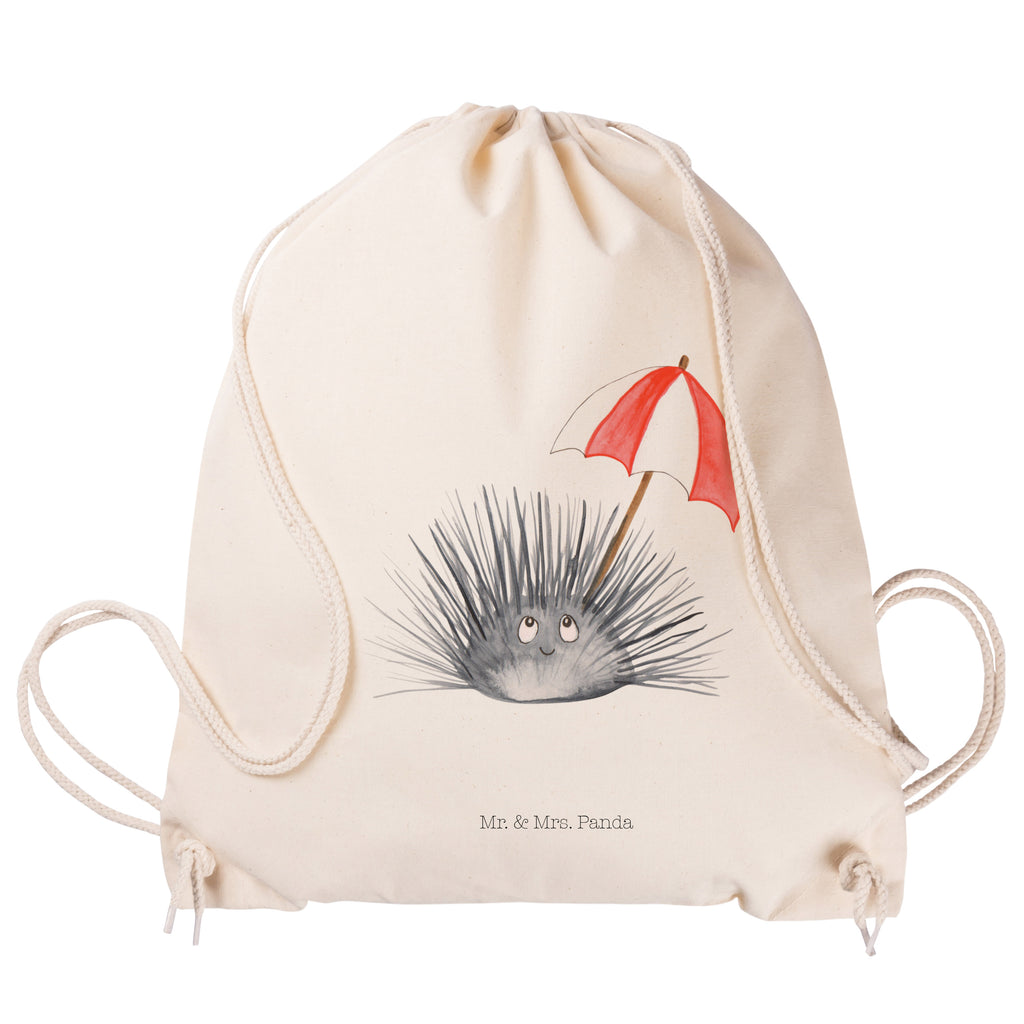 Sportbeutel Seeigel Turnbeutel, Beutel, Sporttasche, Tasche, Stoffbeutel, Meerestiere, Meer, Urlaub, Seeigel, Achtsamkeit, Selbstakzeptanz, Selbstliebe, Hier und Jetzt, Leben, Lebe