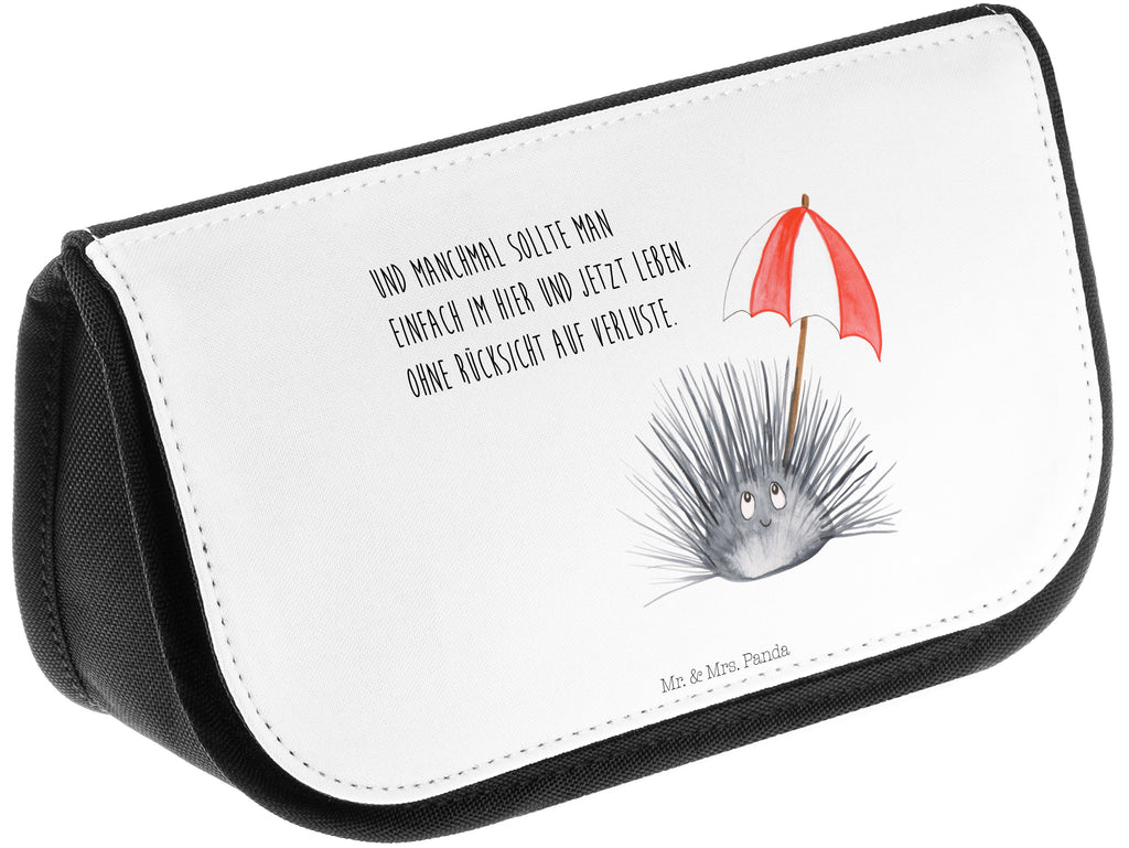 Kosmetiktasche Seeigel Kosmetikbeutel, Kulturtasche, Kulturbeutel, Schminktasche, Make-Up Tasche, Meerestiere, Meer, Urlaub, Seeigel, Achtsamkeit, Selbstakzeptanz, Selbstliebe, Hier und Jetzt, Leben, Lebe