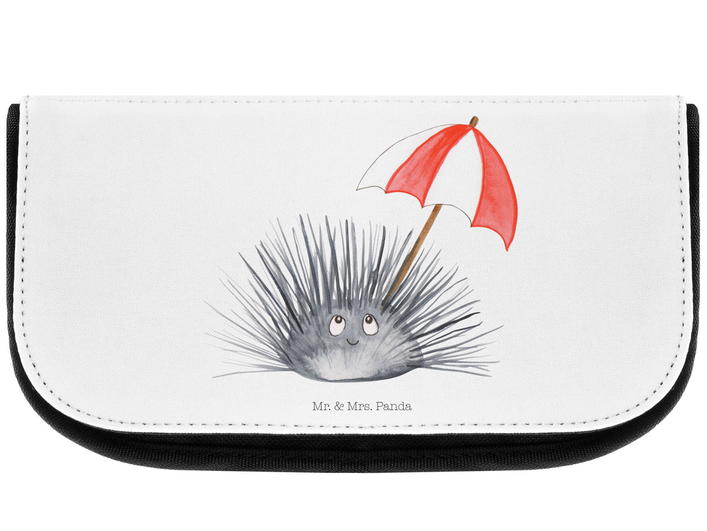 Kosmetiktasche Seeigel Kosmetikbeutel, Kulturtasche, Kulturbeutel, Schminktasche, Make-Up Tasche, Meerestiere, Meer, Urlaub, Seeigel, Achtsamkeit, Selbstakzeptanz, Selbstliebe, Hier und Jetzt, Leben, Lebe