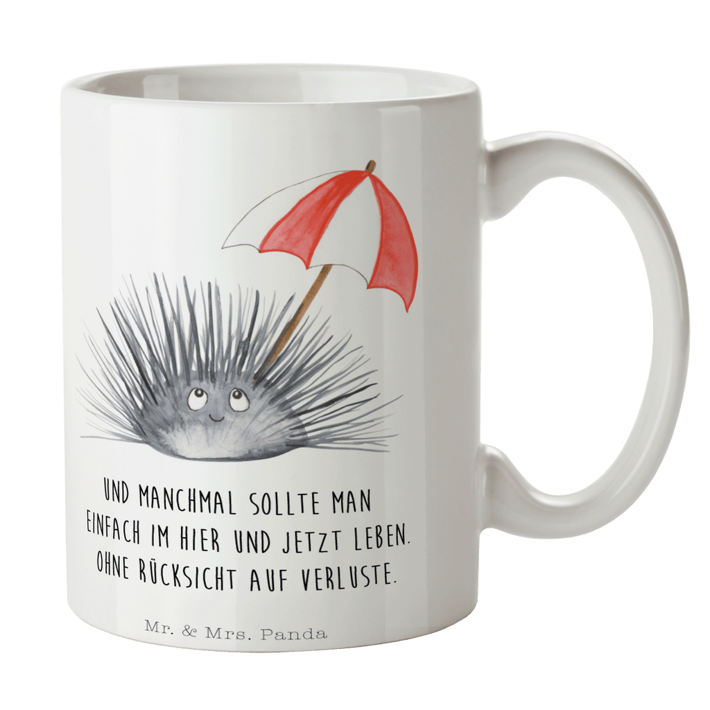 Tasse Seeigel Seeigel, Achtsamkeit, Selbstakzeptanz, Selbstliebe, Hier und Jetzt, Leben, Lebe Becher, Kaffeetasse, Kaffeebecher, Tee, Frühstück, Büro  Meerestiere, Meer, Urlaub