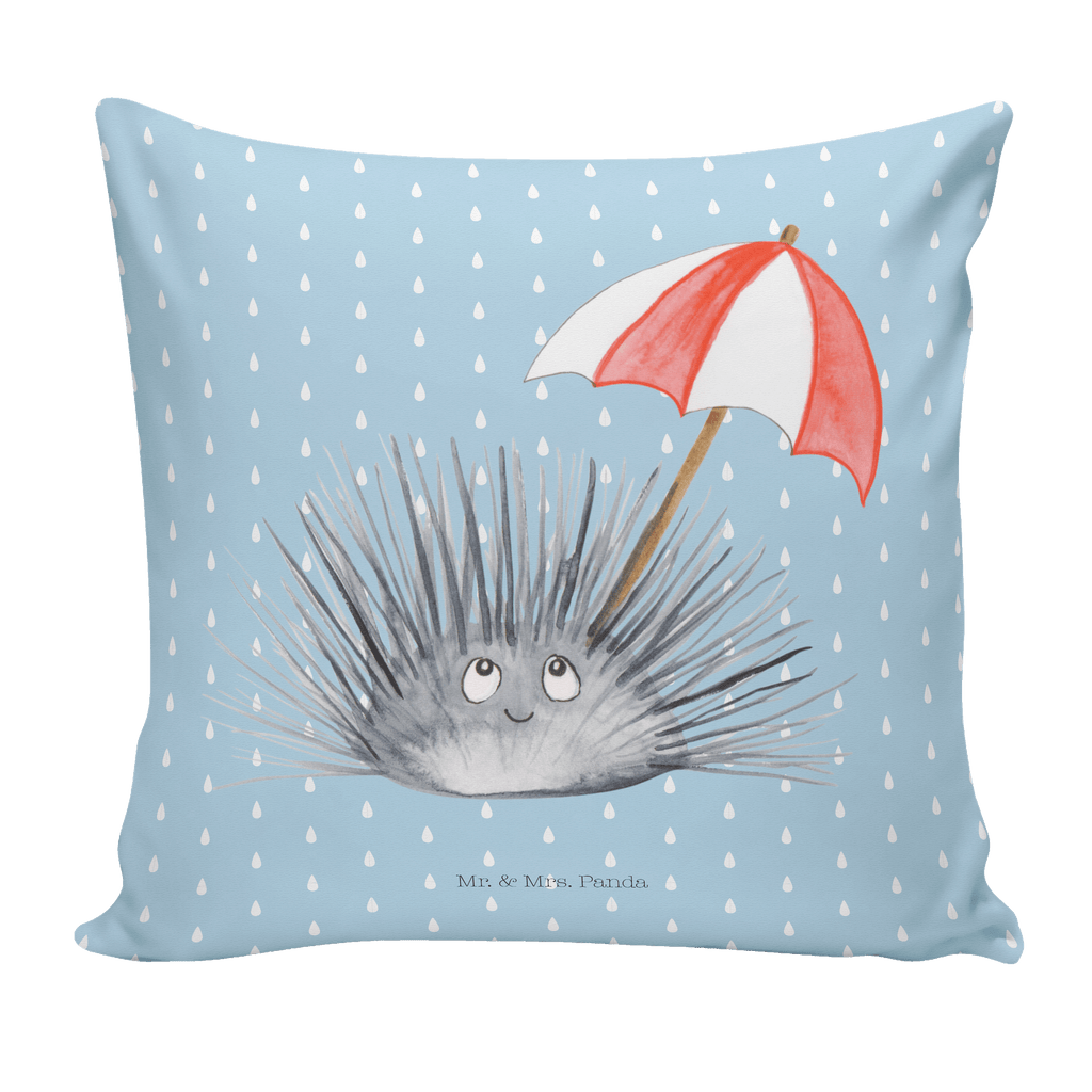 40x40 Kissen Seeigel Kissenhülle, Kopfkissen, Sofakissen, Dekokissen, Motivkissen, Meerestiere, Meer, Urlaub, Seeigel, Achtsamkeit, Selbstakzeptanz, Selbstliebe, Hier und Jetzt, Leben, Lebe