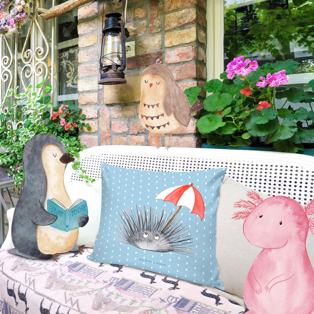 40x40 Kissen Seeigel Kissenhülle, Kopfkissen, Sofakissen, Dekokissen, Motivkissen, Meerestiere, Meer, Urlaub, Seeigel, Achtsamkeit, Selbstakzeptanz, Selbstliebe, Hier und Jetzt, Leben, Lebe