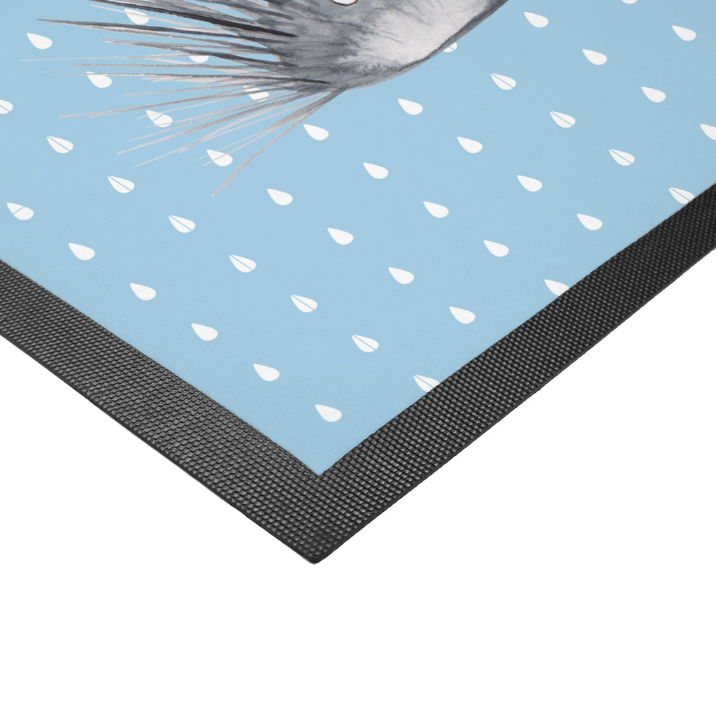 Fußmatte Seeigel Seeigel, Achtsamkeit, Selbstakzeptanz, Selbstliebe, Hier und Jetzt, Leben, Lebe Türvorleger, Schmutzmatte, Fußabtreter, Matte, Schmutzfänger, Fußabstreifer, Schmutzfangmatte, Türmatte, Motivfußmatte,  Haustürmatte, Vorleger  Meerestiere, Meer, Urlaub