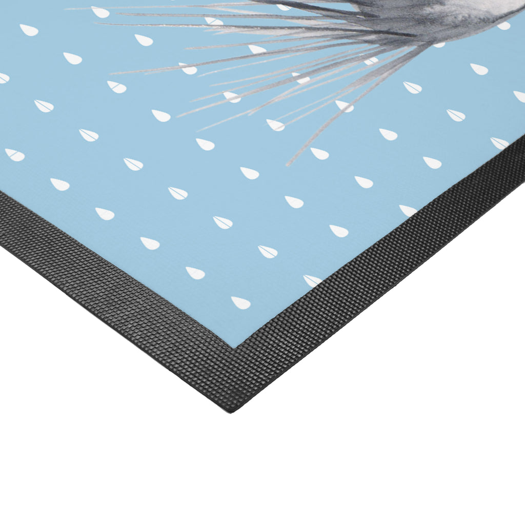 Fußmatte Seeigel Seeigel, Achtsamkeit, Selbstakzeptanz, Selbstliebe, Hier und Jetzt, Leben, Lebe Türvorleger, Schmutzmatte, Fußabtreter, Matte, Schmutzfänger, Fußabstreifer, Schmutzfangmatte, Türmatte, Motivfußmatte,  Haustürmatte, Vorleger  Meerestiere, Meer, Urlaub